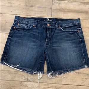 7 for all mankind shorts